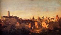 Corot, Jean-Baptiste-Camille - Forum Viewed From The Farnese Gardens